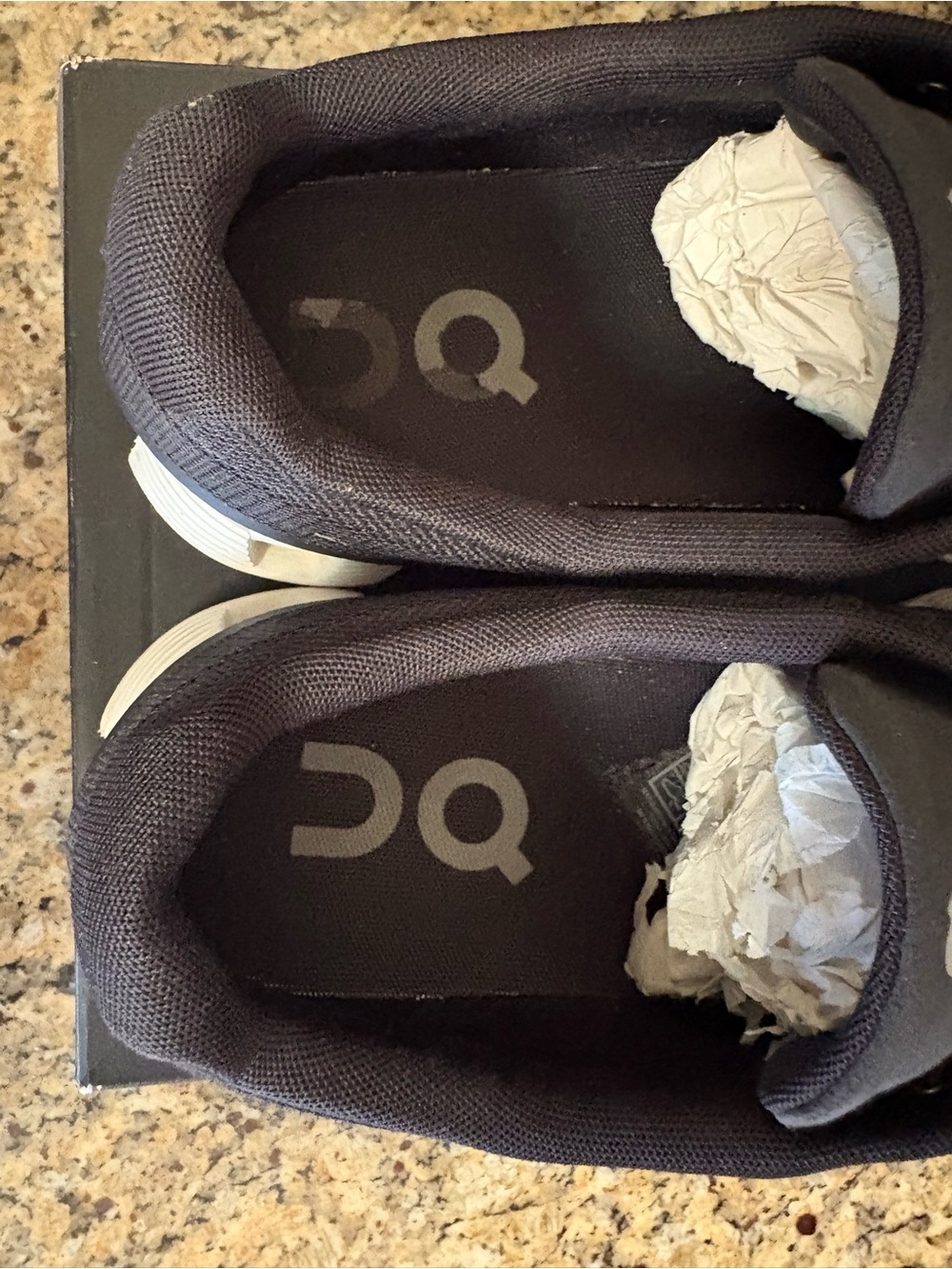 Men’s On Cloud 5 Running Shoes Black White Size 12 No Box - Picture 8 of 8